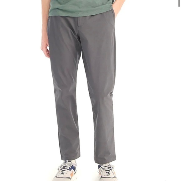 J Crew 1040 Athletic Tapered Tech Pants Bedford Coal AX689 - Picture 1 of 12